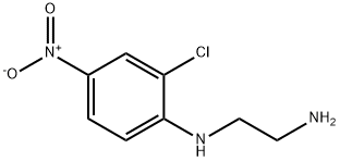 N-(2-氯-4-硝基苯基)乙烷-1,2-二胺 结构式