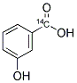 5-HYDROXYBENZOIC ACID [CARBOXYL-14C] 结构式