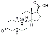 3-Keto-5-beta-etianic acid 结构式