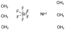 NICKEL HEXAFLUOROSILICATE, HEXAHYDRATE 结构式