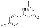 3-AMINO-3-(4-HYDROXY-PHENYL)-PROPIONIC ACID ETHYL ESTER 结构式