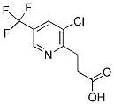 3-[3-CHLORO-5-(TRIFLUOROMETHYL)-2-PYRIDINYL]PROPANOIC ACID 结构式