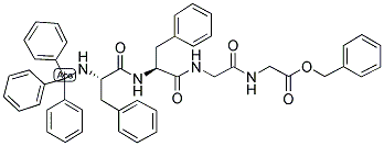 TRT-PHE-PHE-GLY-GLY-OBZL 结构式