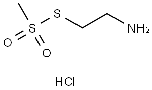 2-AMinoethyl Methanethiosulfonate Hydrochloride 结构式