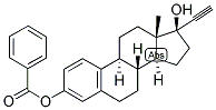 1,3,5(10)-Estratrien-17alpha-ethynyl-3,17beta-diol 3-benzoate 结构式