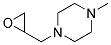 1-METHYL-4-OXIRANYLMETHYL-PIPERAZINE 结构式