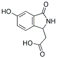 (5-HYDROXY-3-OXO-2,3-DIHYDRO-1H-ISOINDOL-1-YL)-ACETIC ACID 结构式