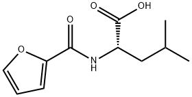 2-[(FURAN-2-CARBONYL)-AMINO]-4-METHYL-PENTANOIC ACID 结构式