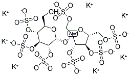 POTASSIUM SUCROSE HEPTASULFATE 结构式