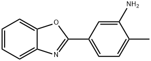 5-(苯并[D]噁唑-2-基)-2-甲基苯胺 结构式