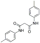 N,N'-DI-P-TOLYL-MALONAMIDE 结构式