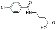 4-(4-CHLORO-BENZOYLAMINO)-BUTYRIC ACID 结构式