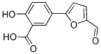 5-(5-FORMYL-2-FURYL)-2-HYDROXYBENZOIC ACID 结构式