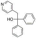 1,1-DIPHENYL-2-PYRIDIN-4-YL-ETHANOL 结构式