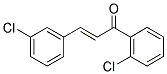 1-(2-CHLOROPHENYL)-3-(3-CHLOROPHENYL)PROP-2-EN-1-ONE 结构式