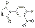 1-(4-FLUORO-3-NITROPHENYL)-1H-PYRROLE-2,5-DIONE 结构式