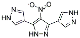 3,5-DI(1H-PYRAZOL-4-YL)-4-NITRO-1H-PYRAZOLE 结构式