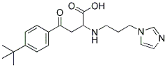 4-[4-(TERT-BUTYL)PHENYL]-2-([3-(1H-IMIDAZOL-1-YL)PROPYL]AMINO)-4-OXOBUTANOIC ACID 结构式