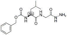 CBZ-L-LEU GLY HYDRAZIDE 结构式