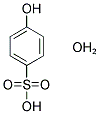 4-HYDROXYBENZENESULFONIC ACID HYDRATE 结构式