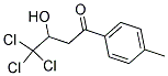 4,4,4-TRICHLORO-3-HYDROXY-1-(4-METHYLPHENYL)BUTAN-1-ONE 结构式