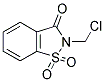 2-CHLOROMETHYL-1,1-DIOXO-1,2-DIHYDRO-1LAMBDA6-BENZO[D]ISOTHIAZOL-3-ONE 结构式