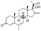 美仑孕酮 结构式