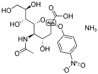 2-O-(P-NITROPHENYL)-A-D-N-ACETYLNEURAMINIC ACID, AMMONIUM SALT 结构式