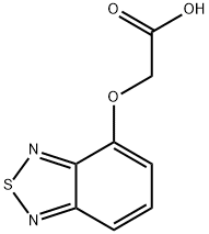 (BENZO[1,2,5]THIADIAZOL-4-YLOXY)-ACETIC ACID 结构式