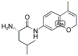 L-LEU-7-AMIDO-4-METHYLCOUMARIN 结构式