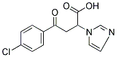 4-(4-CHLOROPHENYL)-2-(1H-IMIDAZOL-1-YL)-4-OXOBUTANOIC ACID 结构式