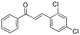 3-(2,4-DICHLOROPHENYL)-1-PHENYL-2-PROPEN-1-ONE 结构式