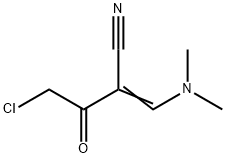 2-(2-CHLOROACETYL)-3-(DIMETHYLAMINO)ACRYLONITRILE 结构式