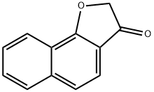 萘并[1,2-B]呋喃-3(2H)-酮 结构式