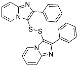 DI(2-PHENYLIMIDAZO[1,2-A]PYRIDIN-3-YL) DISULFIDE 结构式