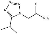 2-[5-(DIMETHYLAMINO)-1H-1,2,3,4-TETRAAZOL-1-YL]ACETAMIDE 结构式