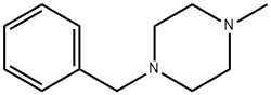 1-苯甲基-4-甲基哌嗪 结构式