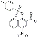 2,4-DINITRO-1-NAPHTHYL-P-TOSYLATE 结构式