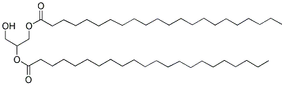 二山嵛酸甘油酯 结构式