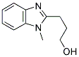 3-(1-METHYL-1H-BENZIMIDAZOL-2-YL)PROPAN-1-OL 结构式