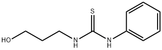 1-(3-羟丙基)-3-苯基硫脲 结构式