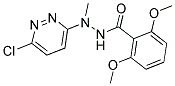N'1-(6-Chloropyridazin-3-yl)-N'1-methyl-2,6-dimethoxybenzene-1-carbohydrazide 结构式