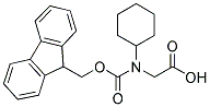 Fmoc-N-(cyclohexyl)-glycine 结构式