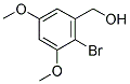 2-BROMO-3,5-DIMETHOXYBENZYL ALCOHOL 结构式