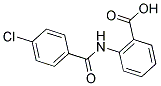 2-[(4-CHLOROBENZOYL)AMINO]BENZOIC ACID 结构式
