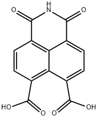1,3-DIOXO-2,3-DIHYDRO-1H-BENZO[DE]ISOQUINOLINE-6,7-DICARBOXYLIC ACID 结构式