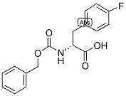 CBZ-4-FLUORO-D-PHE 结构式