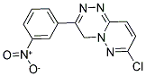 7-CHLORO-3-(3-NITROPHENYL)-4H-PYRIDAZINO[6,1-C][1,2,4]TRIAZINE 结构式