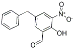 5-BENZYL-2-HYDROXY-3-NITRO-BENZALDEHYDE 结构式