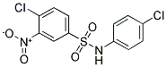 4-CHLORO-N-(4-CHLORO-PHENYL)-3-NITRO-BENZENESULFONAMIDE 结构式